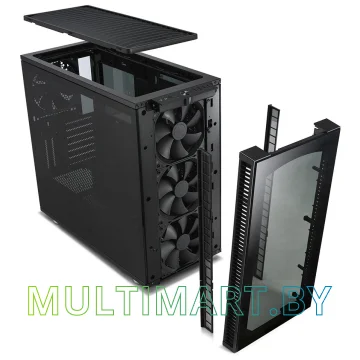 Корпус Fractal Design Define S2 Vision Blackout (FD-CA-DEF-S2V-BKO-TGD) картинка 5